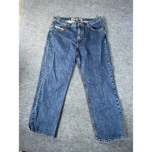 Vintage 90s US Polo Assn Jeans Mens Size 36x30 Blue Denim 100% Cotton